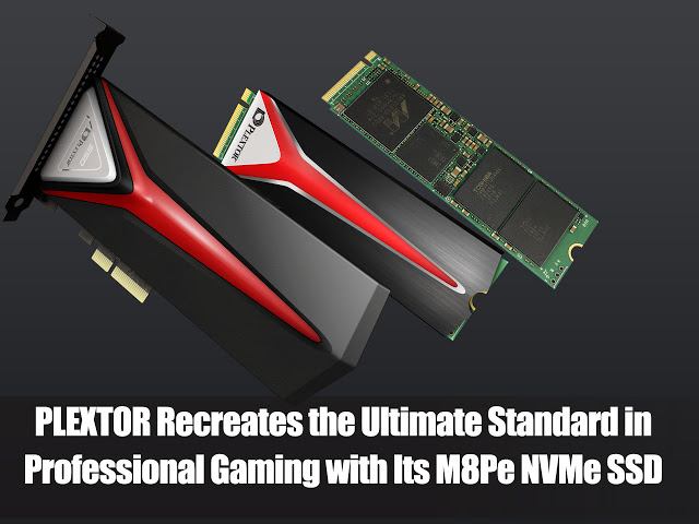 PLEXTOR Launching Its M8Pe NVMe SSD On Mid Of August 3