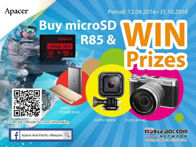 Apacer Announces Lucky Draw Facebook Contest 6