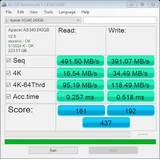 Apacer AS340 Panther 240GB SSD Review 14