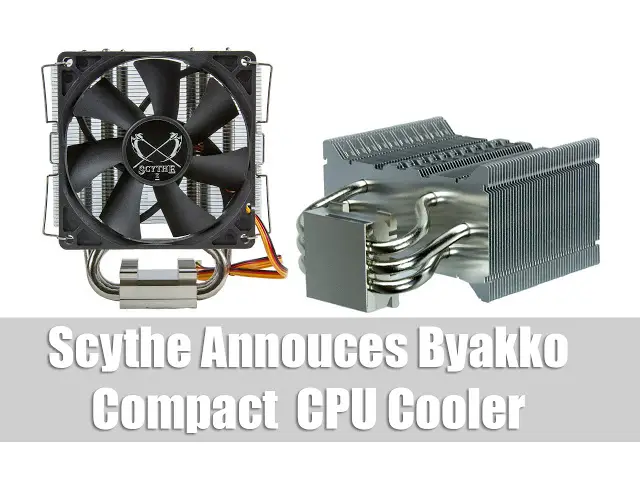Scythe Announces Byakko Compact CPU Cooler 2