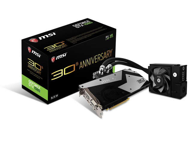 MSI Partners With EKWB To Create Limited Edition GTX 1080 30th Anniversary Liquid-Cooled Graphics Card 17