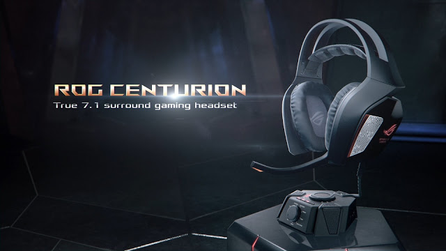 ASUS Republic of Gamers Announces Centurion, Premium 7.1-Channel Surround-sound Gaming Headset 2