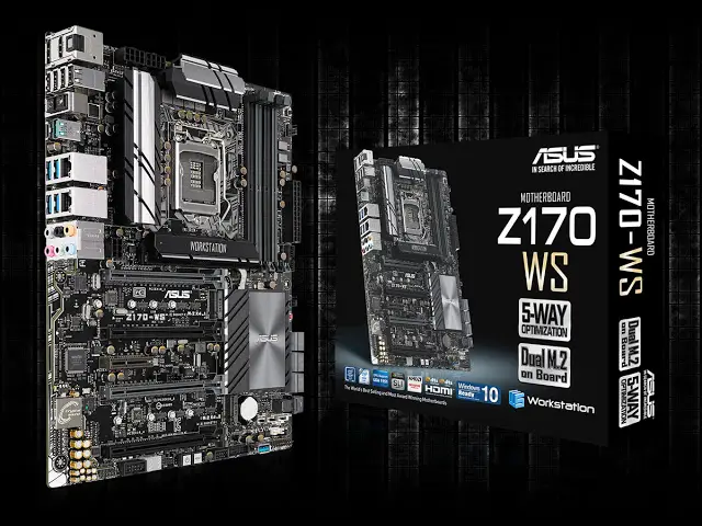 ASUS Announces Z170-WS Workstation Motherboard At RM1899 1