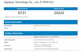 Intel Core i7 7700K Benchmark Shows Impressive 40% Performance Gain On Single Threaded Performance Over Skylake 6