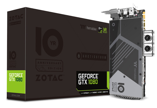 ZOTAC Releases 10 Years Anniversary Special Edition GTX 1080, Magnus EN1080, Sonix SSD and VR GO Backpack 4