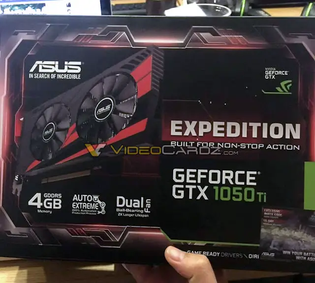 ASUS GeForce GTX 1050 Ti and GTX 1050 Ti Mini Pictured 4