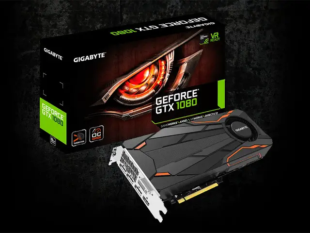 GIGABYTE Releases GeForce GTX 1080 Graphics Card Turbo OC Edition with Blower Fan Design 2