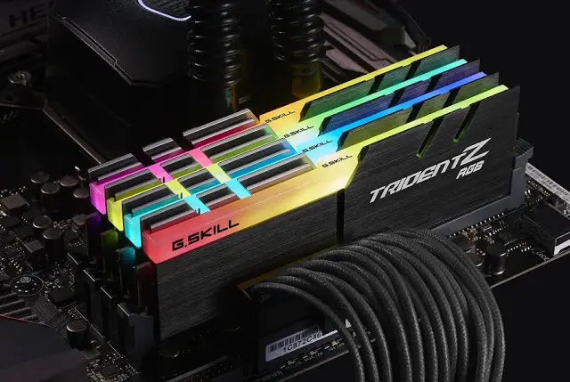 G.SKILL Announces Revolutionary RGB Lighting DDR4 with Trident Z RGB Series 4