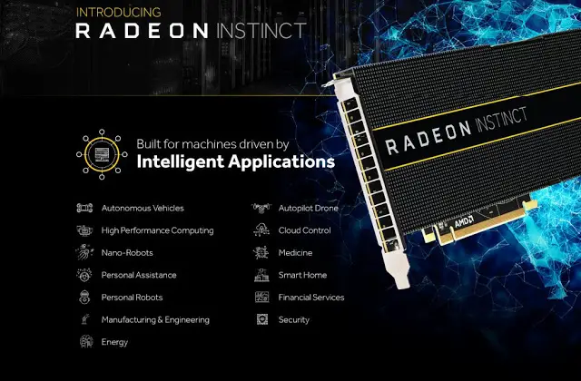 AMD Announces Radeon Instinct GPU Accelerator For AI and Deep Learning 2