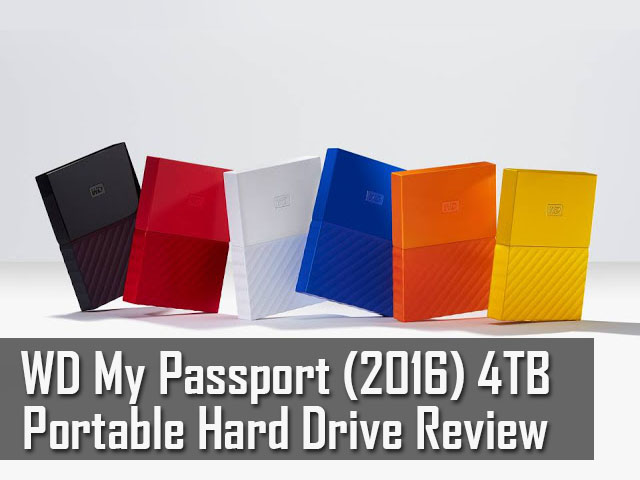 WD My Passport (2016) 4TB Portable Hard Drive Review 2