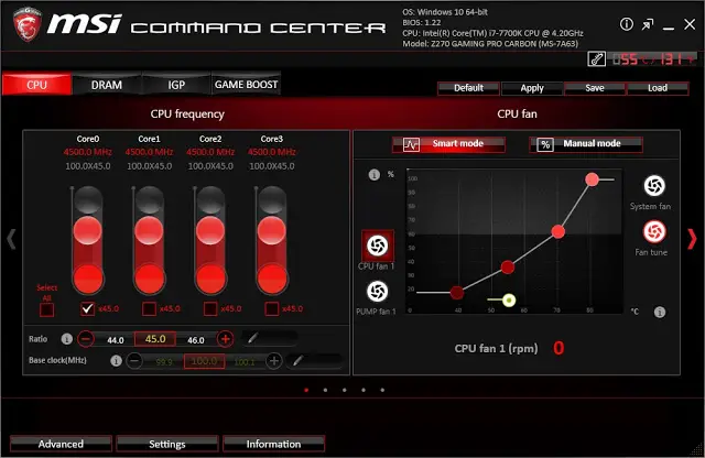 MSI Z270 Gaming Pro Carbon Motherboard Performance Review 86