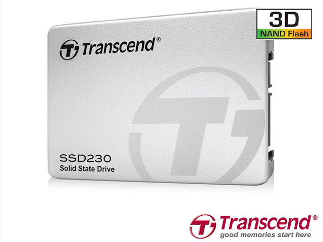 Transcend Announces New SSD230 With Built-in 3D NAND Flash 2
