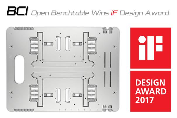Streacom BC1 Open Benchtable Receives Computer Product Design Award 2017 On iF International Design Forum 5