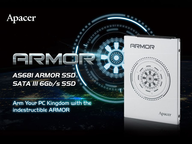 Apacer Announces New AS681 ARMOR SSD With Read/Write Speed of Up To 545/520 MB/s and 3-year Global Warranty 2