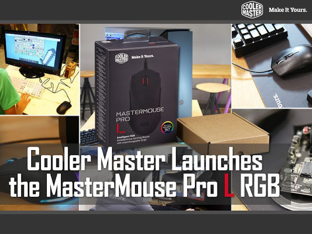 Cooler Master Launches the MasterMouse Pro L RGB at RM 249 2