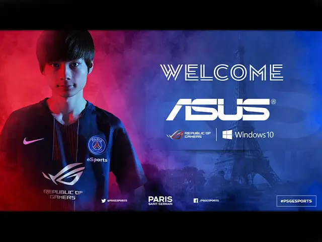 ASUS Republic of Gamers Announces Its Official Sponsorship of PSG eSports 2