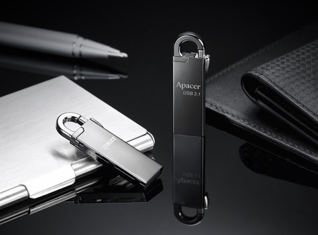 Apacer Introduces AH13A and AH15A 'Snap Hook' USB Flash Drives With Patented Metal Hook Design 2