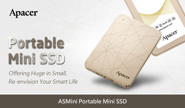 Apacer Announces The ASMini Pocket-Sized Portable SSD 6