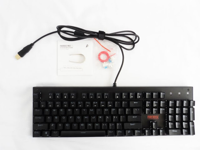 1STPLAYER FIREROSE MK3 V2 Mechanical Gaming Keyboard Review 6