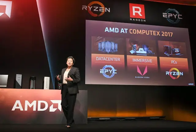 Computex 2017: AMD Demonstrates the Ryzen Threadripper & Radeon Vega 2