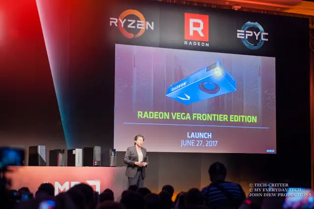 Computex 2017: AMD Demonstrates the Ryzen Threadripper & Radeon Vega 12
