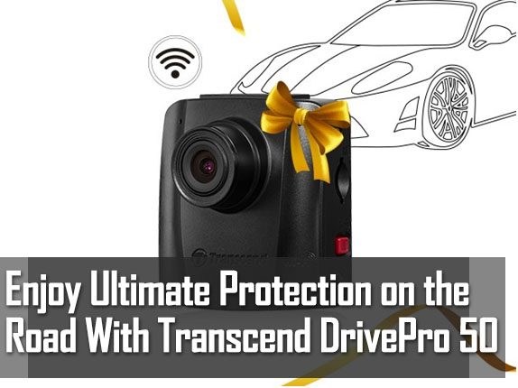 Transcend DrivePro 50 Offers Ultimate Protection on the Road For Worry-Free Road Trips 2