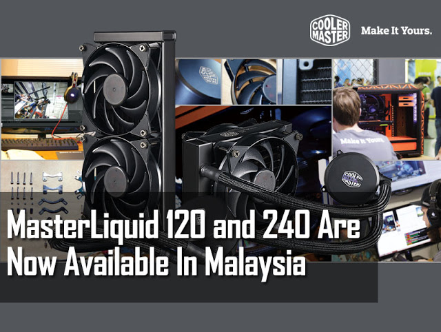 Cooler Master Announces the Availability of MasterLiquid 120 and 240 in Malaysia, Price Starts At RM 339 2