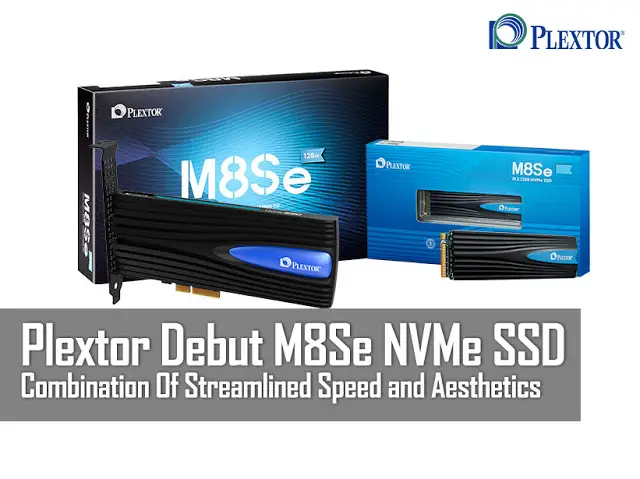 Plextor Debut M8Se NVMe SSD, Combination Of Streamlined Speed and Aesthetics 2