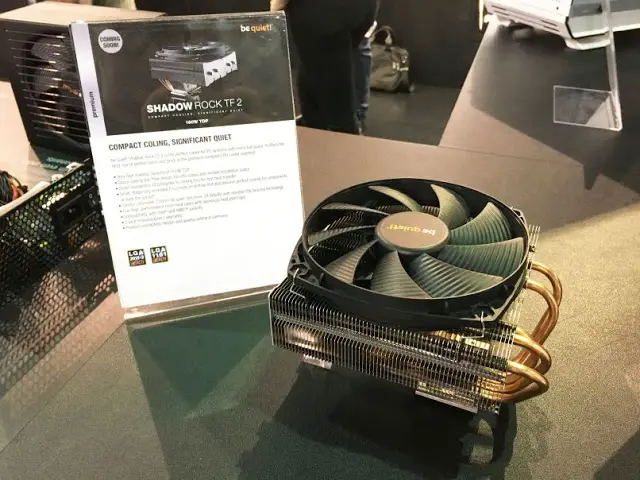 Computex 2017: be quiet! Showcases New CPU Coolers, SFX Power Supplies 16