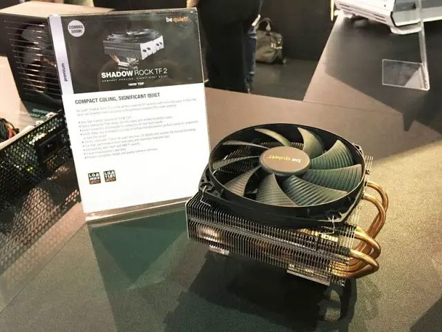 Computex 2017: be quiet! Showcases New CPU Coolers, SFX Power Supplies 15