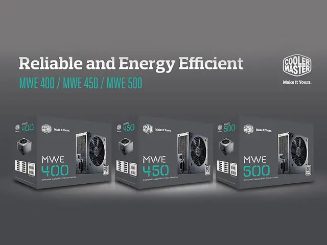 Cooler Master Announces New MWE Series Power Supplies - Affordable Yet Uncompromised Performance 2