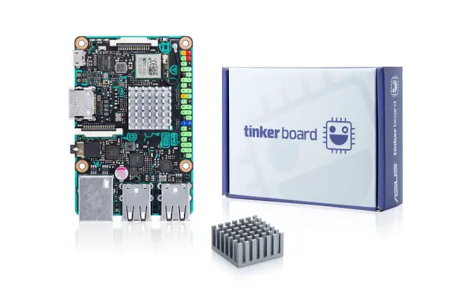 ASUS Announces Tinker Board With Quad-Core ARM Processor, 2GB LPDDR3 memory and Mali-T764 GPU 2
