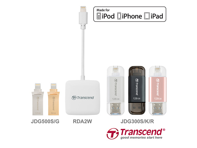 Transcend Offers Lightning-enable Storage Solution, the Perfect Match for iOS Devices 2