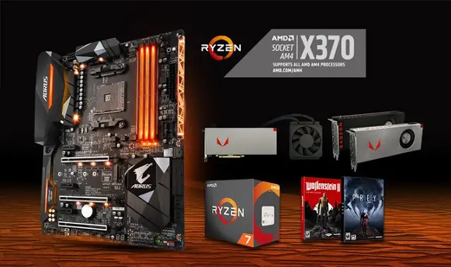 GIGABYTE’s AX370-Gaming K7 motherboards featured with the Radeon RX Vega64 Bundle 2