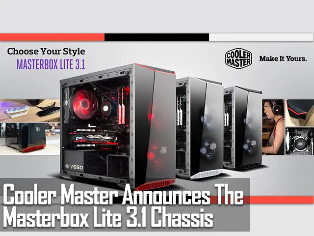 Cooler Master Announces MasterBox Lite 3.1 In Malaysia At RM189 2