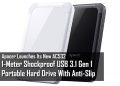 Apacer Launches Its New AC532,1-Meter Shockproof USB 3.1 Gen 1 Portable Hard Drive With Anti-Slip Design