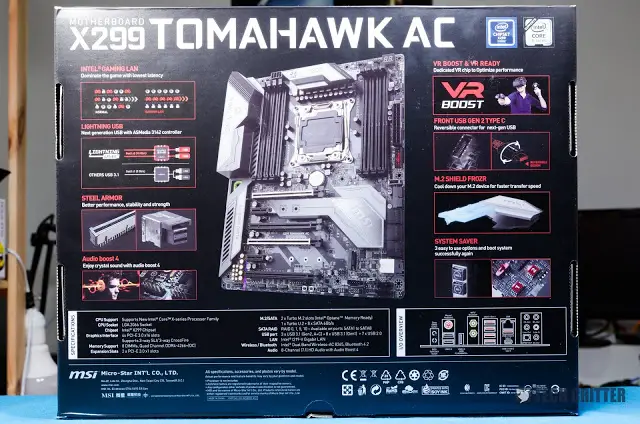Unboxing & Overview: MSI X299 Tomahawk AC 8