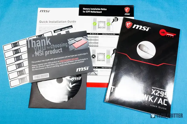 Unboxing & Overview: MSI X299 Tomahawk AC 18