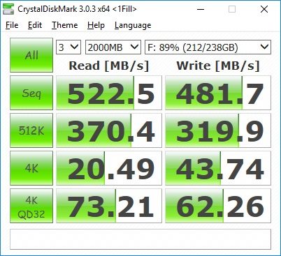 SSD230S CrystalDiskMark