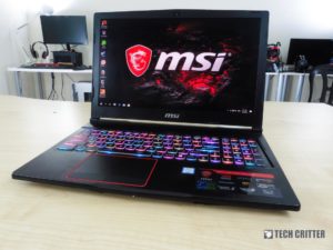 Review - MSI GE63VR 7RE Raider Gaming Notebook