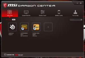 MSI GE63VR Dragon Center (01)