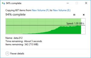 transcend mte850 write from pcie ssd