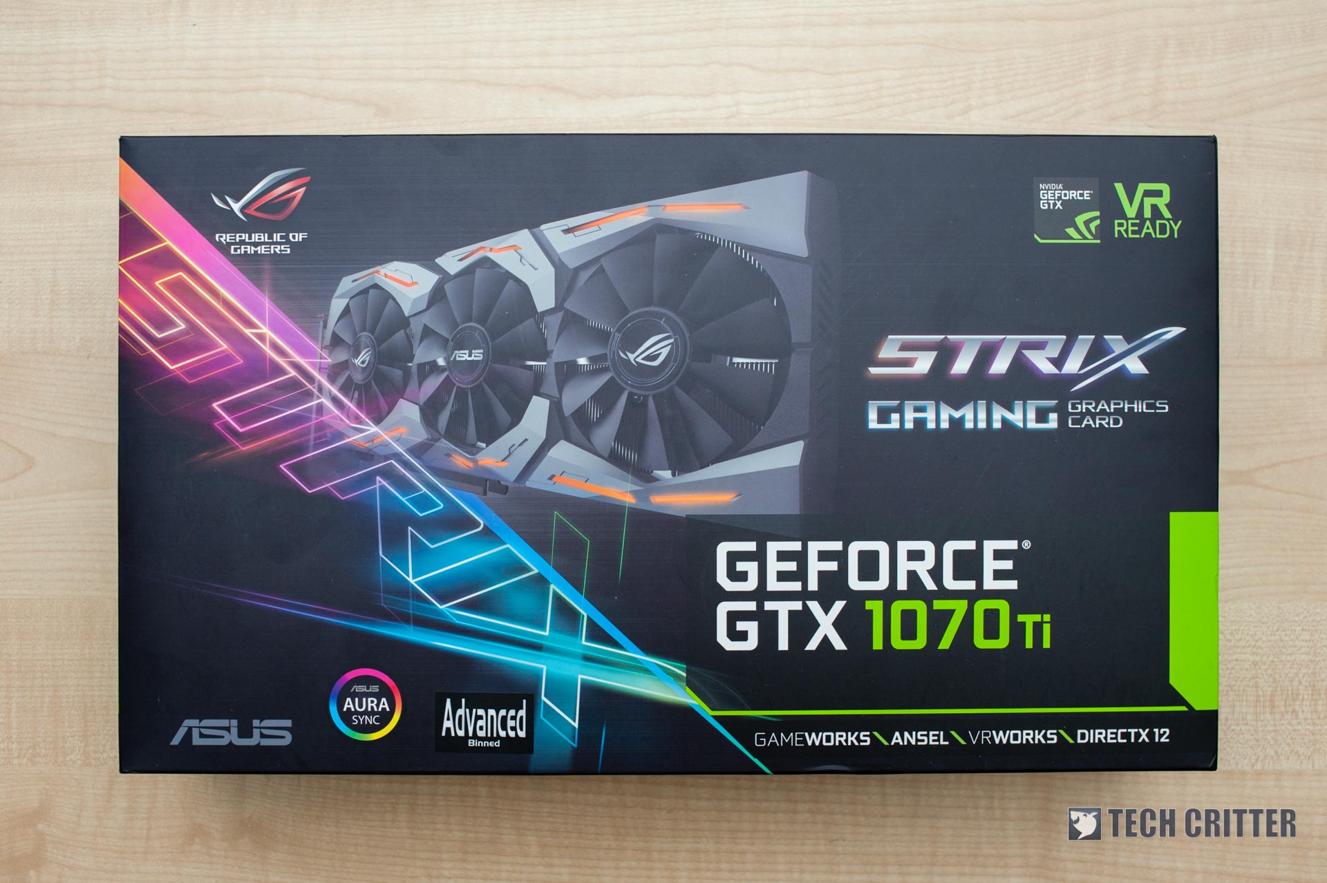 Review - ASUS ROG Strix GeForce GTX 1070 Ti Advanced Edition 2