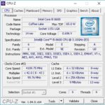 Gigabyte H370 AORUS Gaming 3 CPU CPU-Z Screenshot (1)