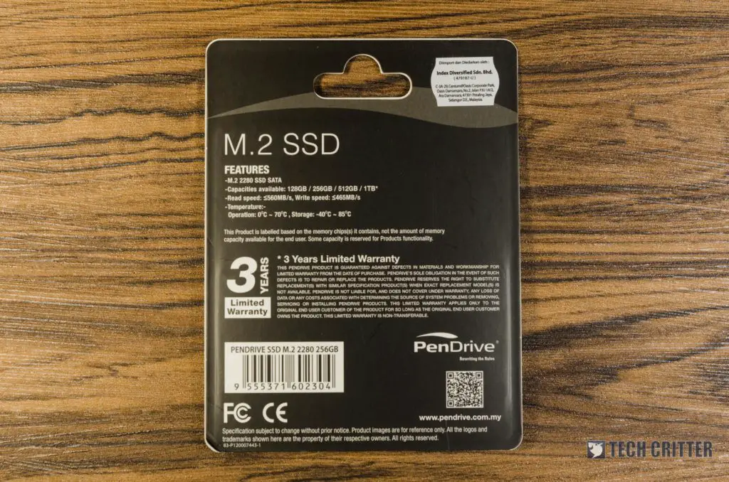 Pendrive M.2 SATA III SSD