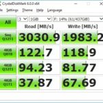 Plextor M9PeY CrystalDiskMark (default)
