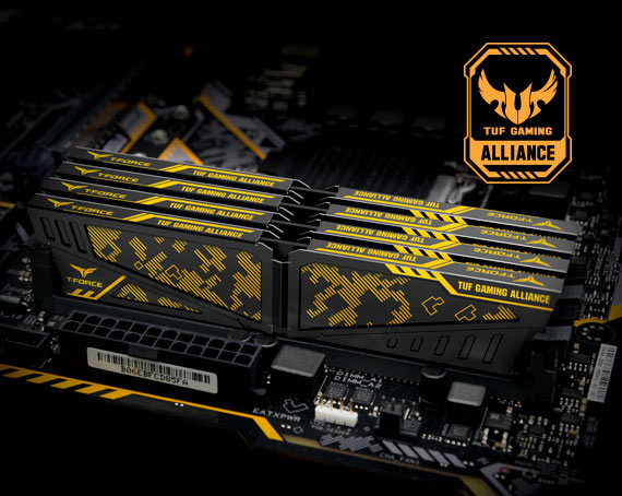 T-FORCE VULCAN TUF Gaming Alliance DDR4 Memory Kit (1)