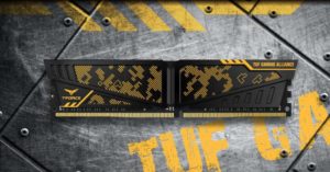 T-FORCE VULCAN TUF Gaming Alliance DDR4 Memory Kit header