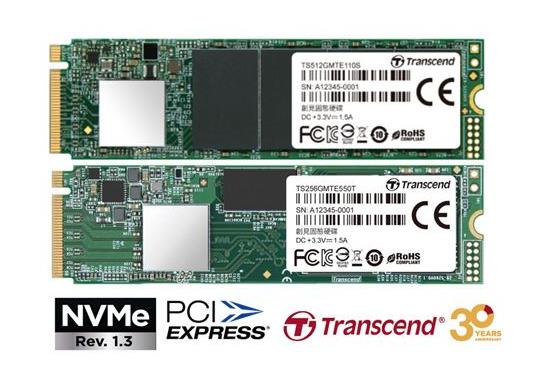 Transcend PCIE NVME M.2 2280 3D TLC MTE110S Embedded SSD MTE550T Consumer SSD
