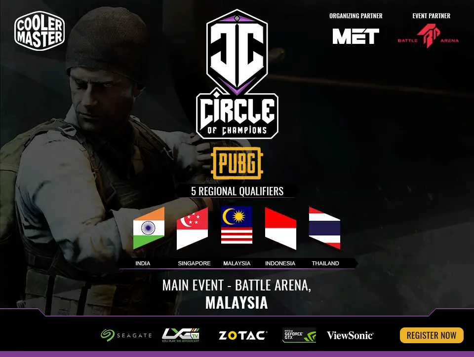 Cooler Master Circle of Champions Banner